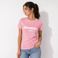 Жіноча футболка Prosecco, рожева
